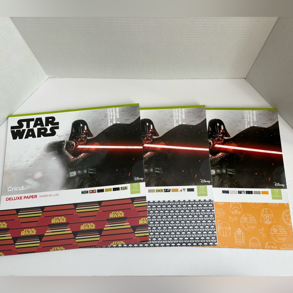 Cricut Star Wars deluxe Paper X 3
